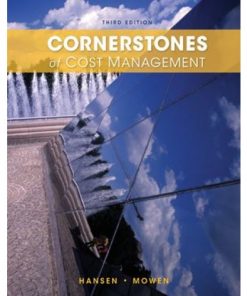 test bank for cornerstones of cost management 3rd edition hansen mowen