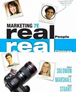 Test Bank for Marketing Real People Real Choices 7