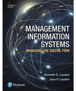 Test Bank for Management Information Systems Managing the Digital Firm 15th Edition Kenneth Laudon Jane P. Laudon