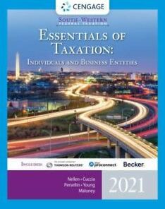 Test Bank South Western Federal Essentials of Taxation 2021
