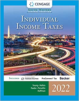 Test Bank for South Western Federal Taxation 2022 Individual Income Taxes 45rd Edition