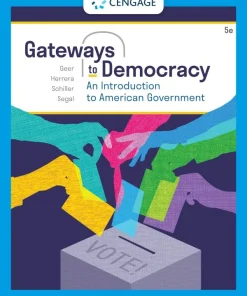 Test Bank for Gateways to Democracy An Introduction to American Government Enhanced 5th Edition 600x768 1