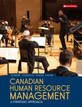 teest bank for Canadian Human Resource Management 13th Edition By Hermann Schwind