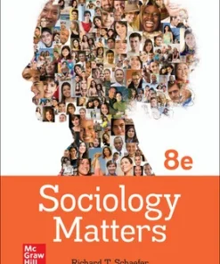 Test Bank for Sociology Matters 8th Edition By Richard T Schaefer