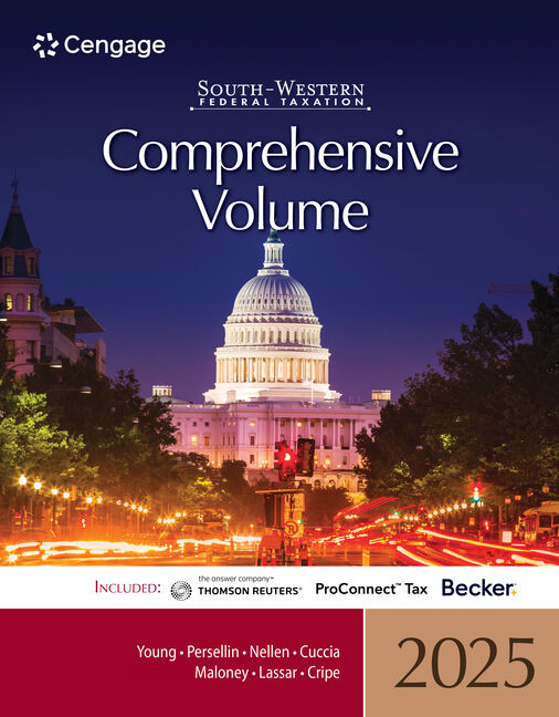 Solution Manual For South Western Federal Taxation 2025 Comprehensive, 48th Edition By James C. Young