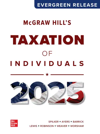 Solution Manual for McGraw Hill's Taxation of Individuals 2025 Evergreen Release