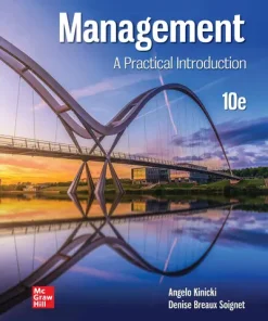 Solution manual for Management A Practical Introduction, 10th Edition